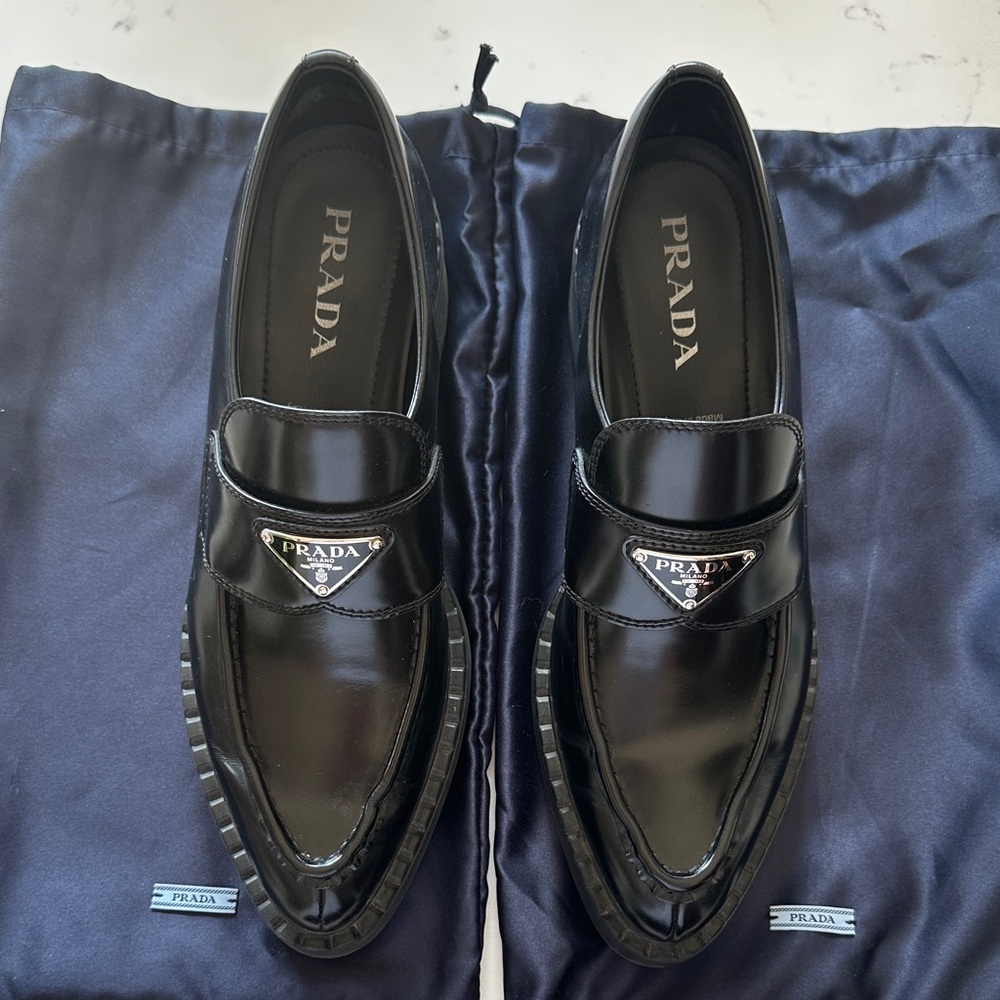 Women’s Prada Black Loafers